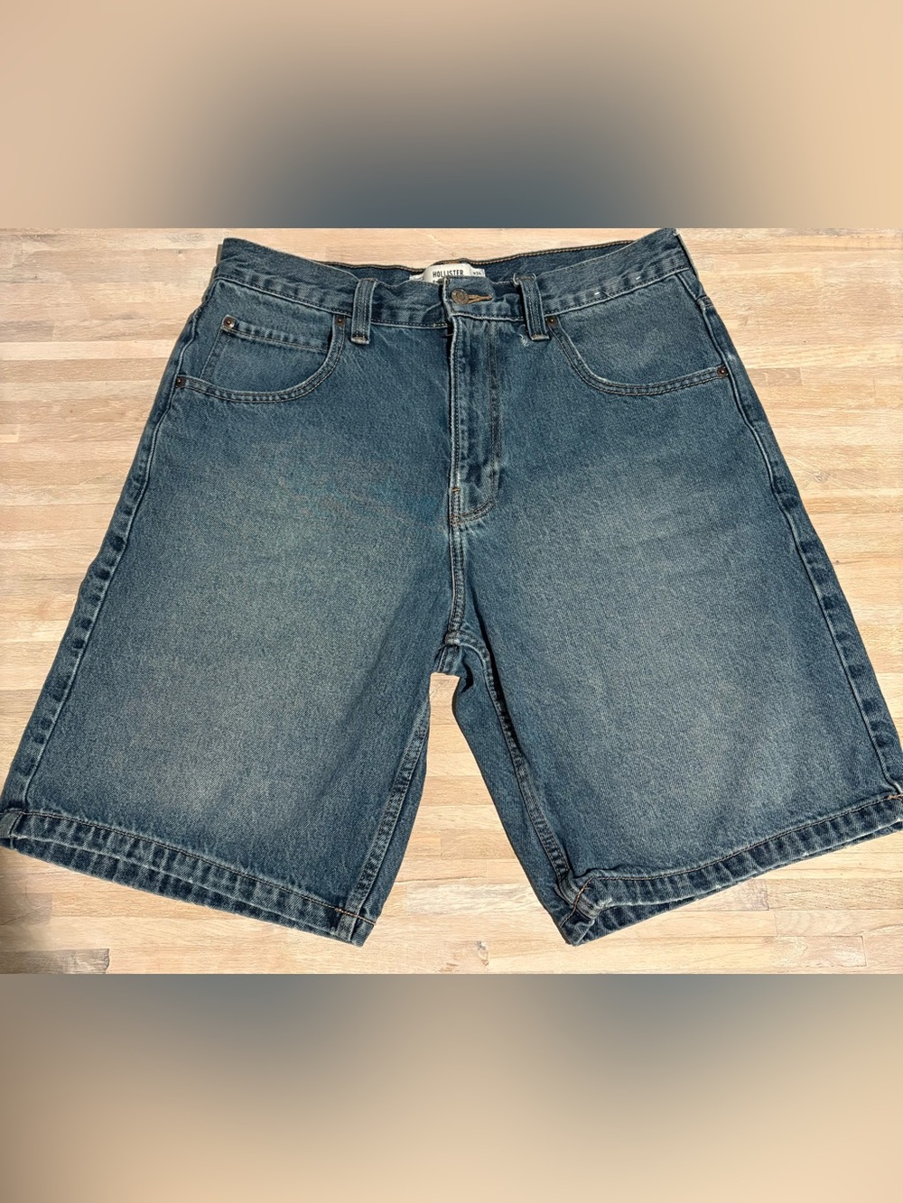 Hollister Classic Indigo Denim Jean Shorts